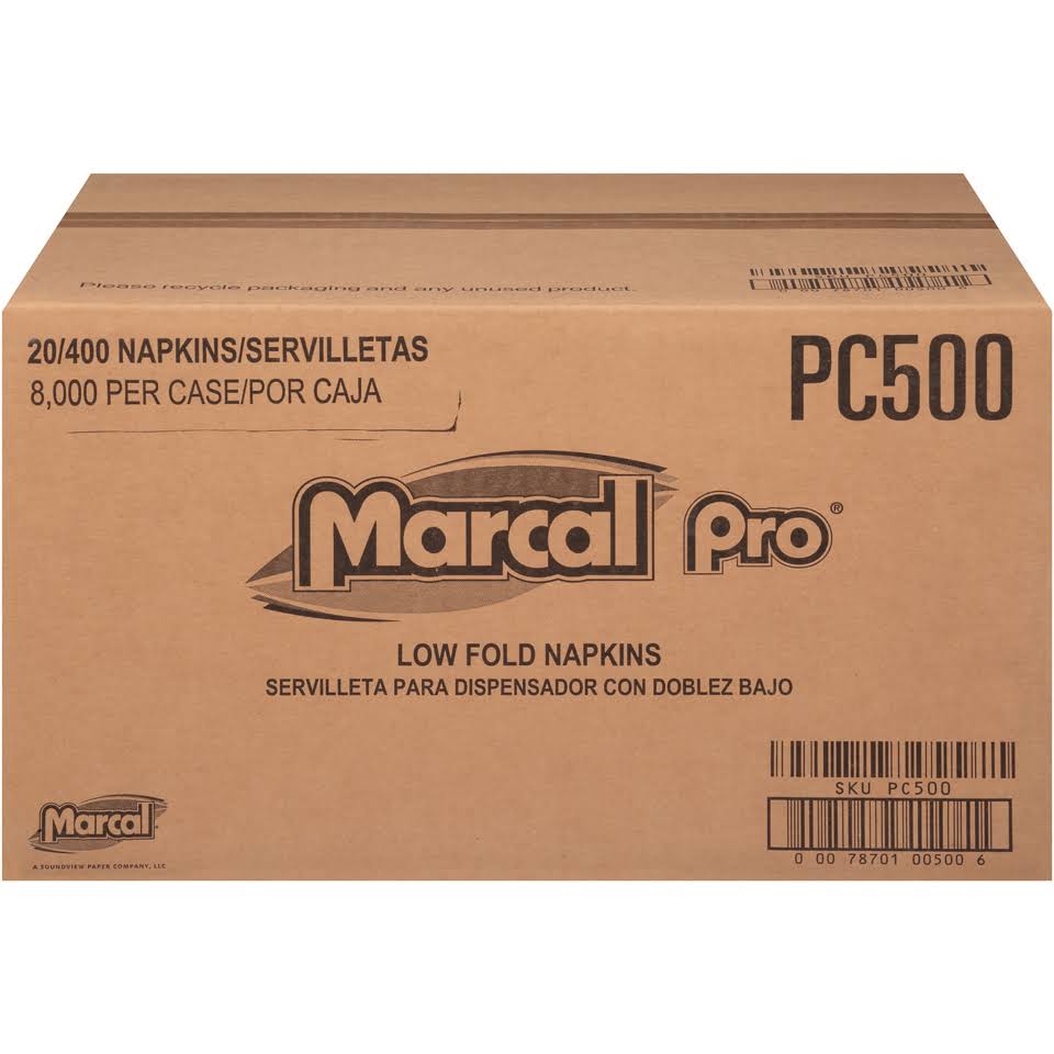 White 6.5x22 Length x 12x22 Width Napkin Dispenser Q515583