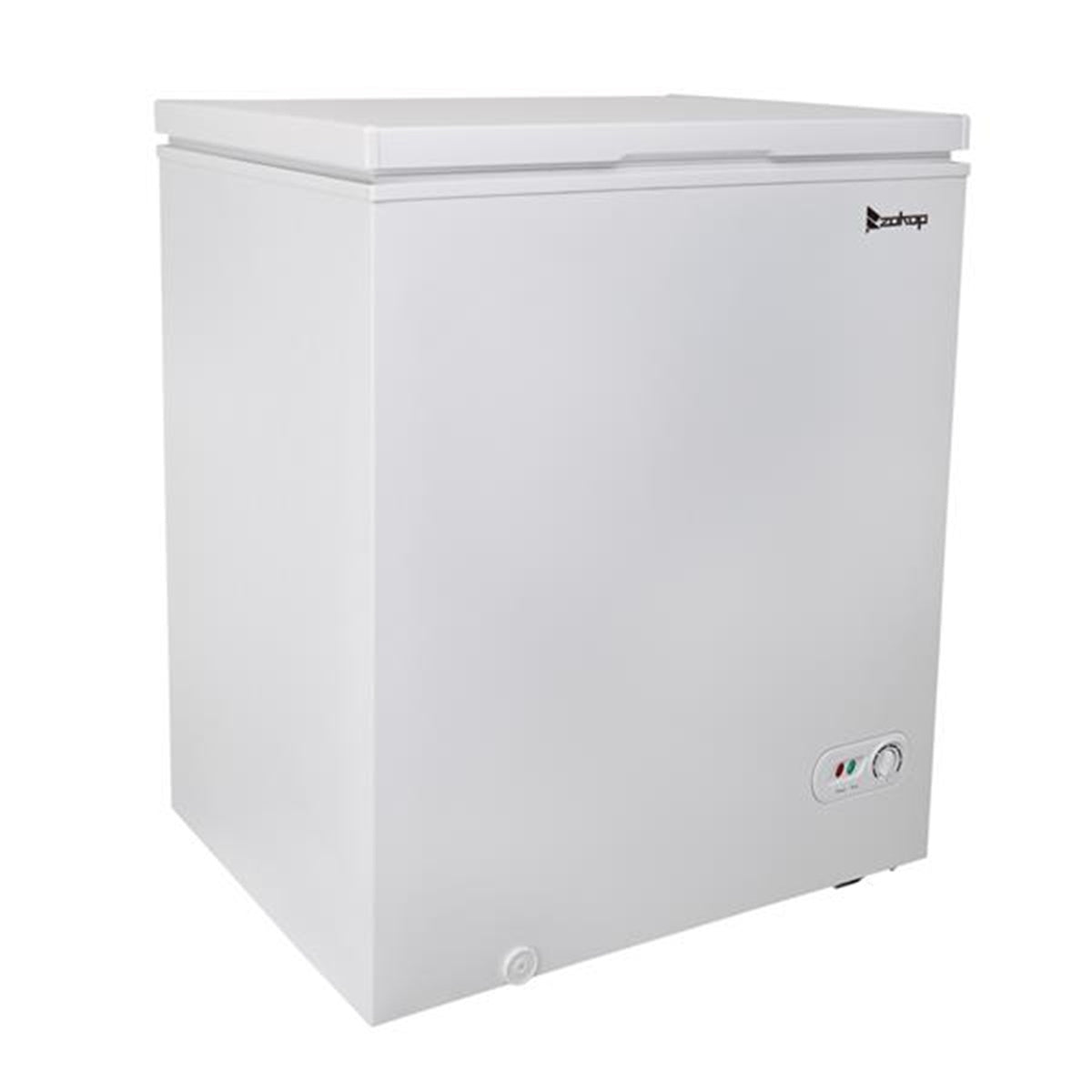 White Single Door Horizontal Freezer, 143L / 5.0 CU.FT V593
