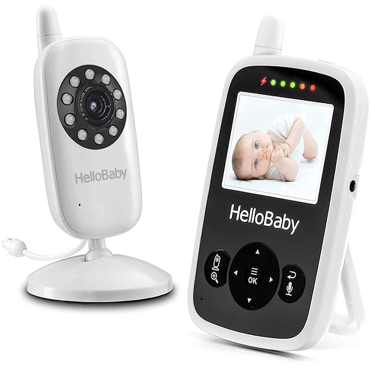 5 720P HD Video Baby Monitor with Camera and Audio N416