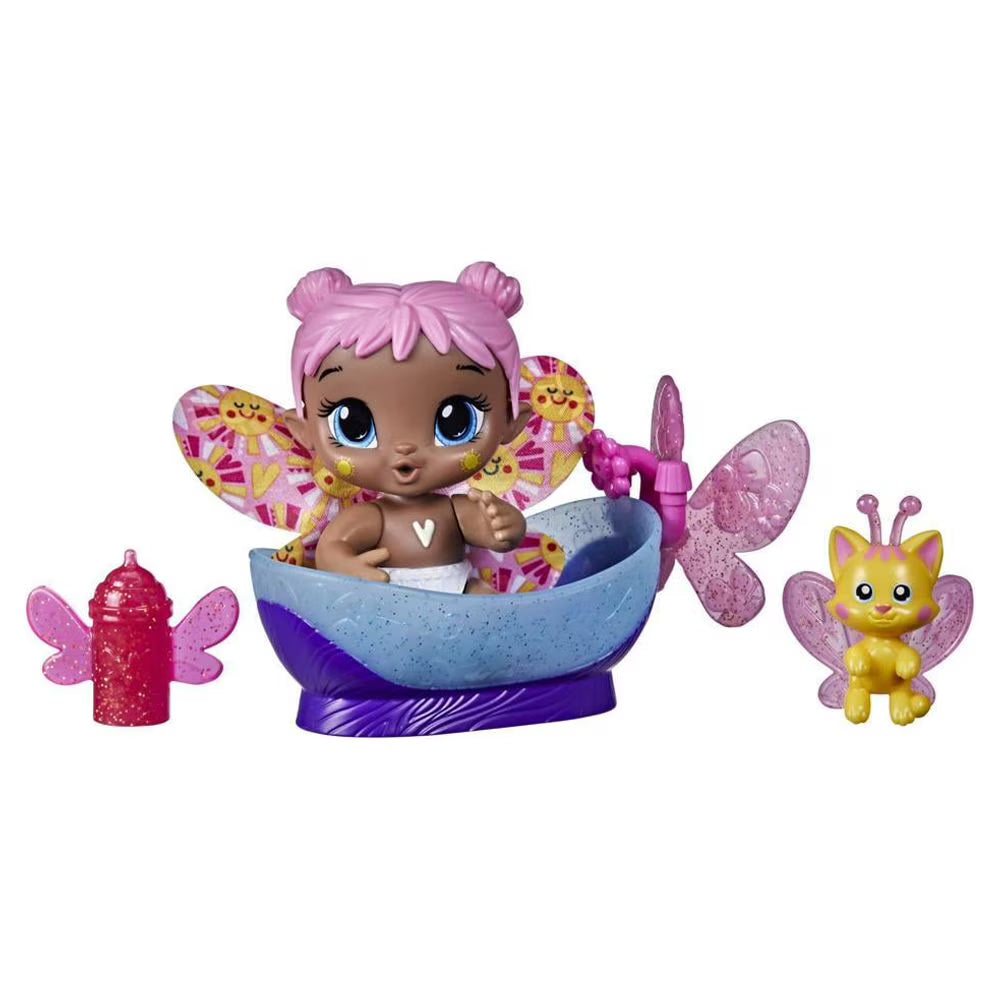 8-Inch Doll Pink Hair Blue Eyes W796877