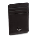 Black Deluxe Front Pocket Wallet V3748