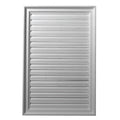 24 inch W x 21 inch H Vertical Urethane Gable Vent Louver A226