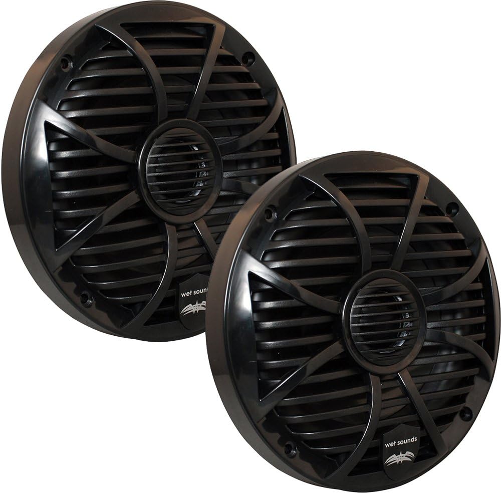 6.5" Black Marine Coaxial Speaker V608169