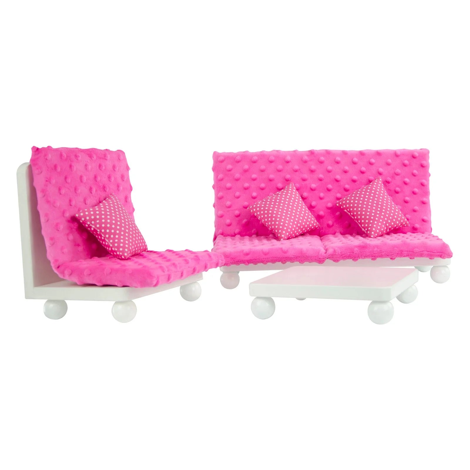 Pink 18 inch Doll Lounge Set A1238