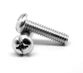 #8-32 x 1 3/4 Coarse Thread Machine Screw Combo Pan Head Low Carbon Steel Zinc Plated G235289