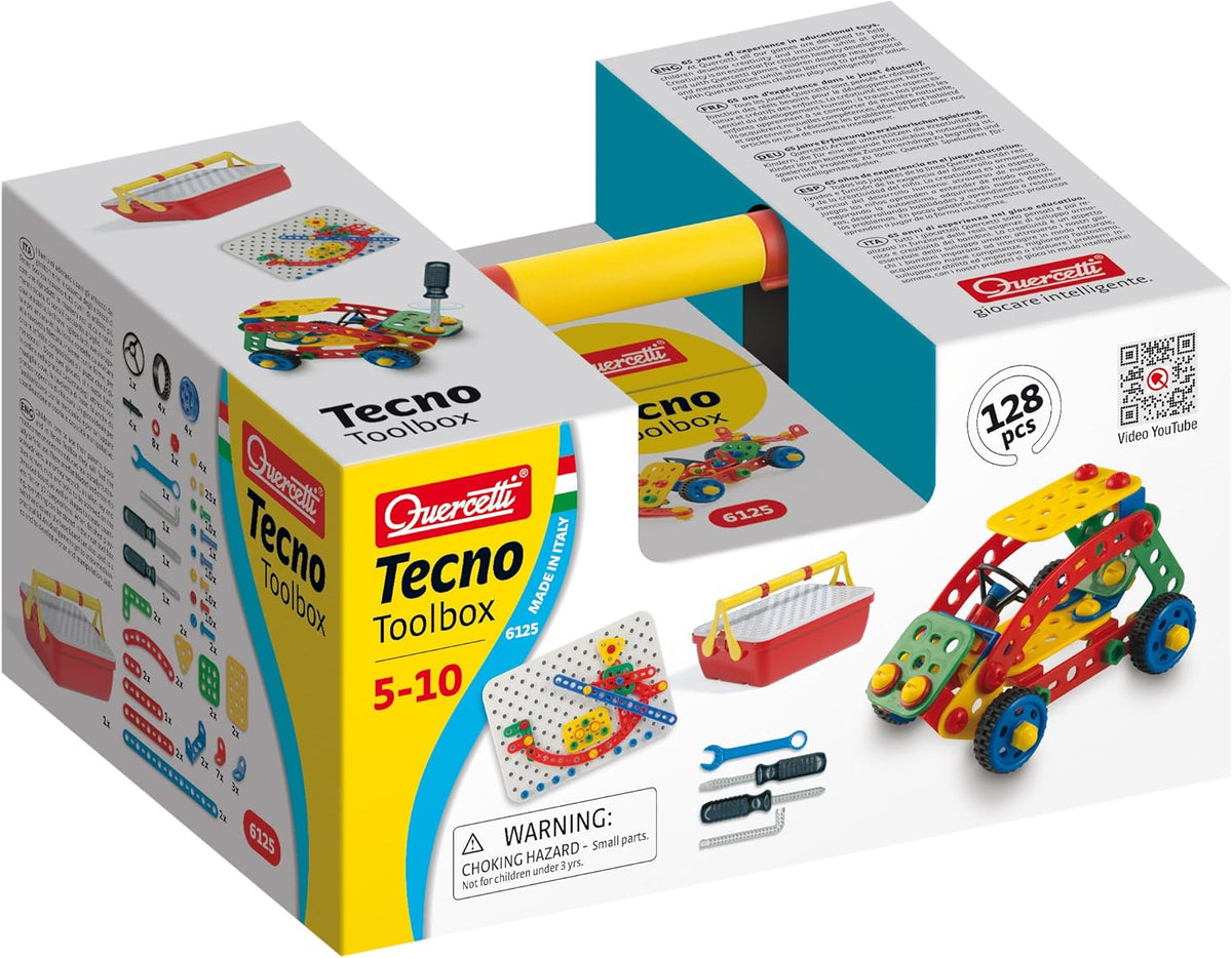 128 Pieces Construction Set with Storage Case S727