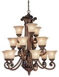 Canyon Clay Chandelier E458
