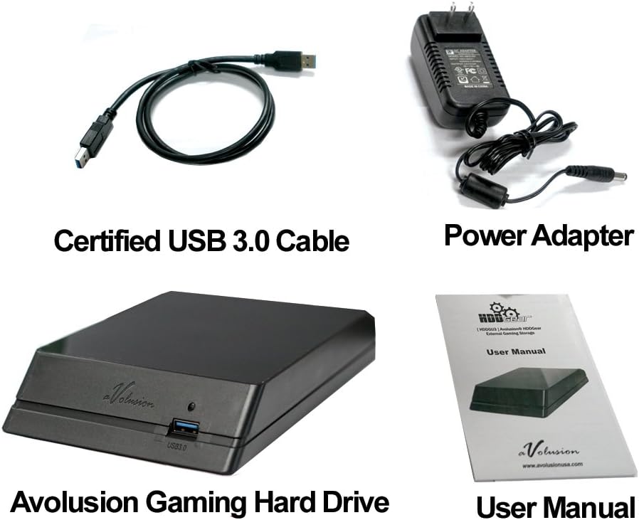 1TB 7200RPM 64MB Cache USB 3.0 External Hard Drive Y690