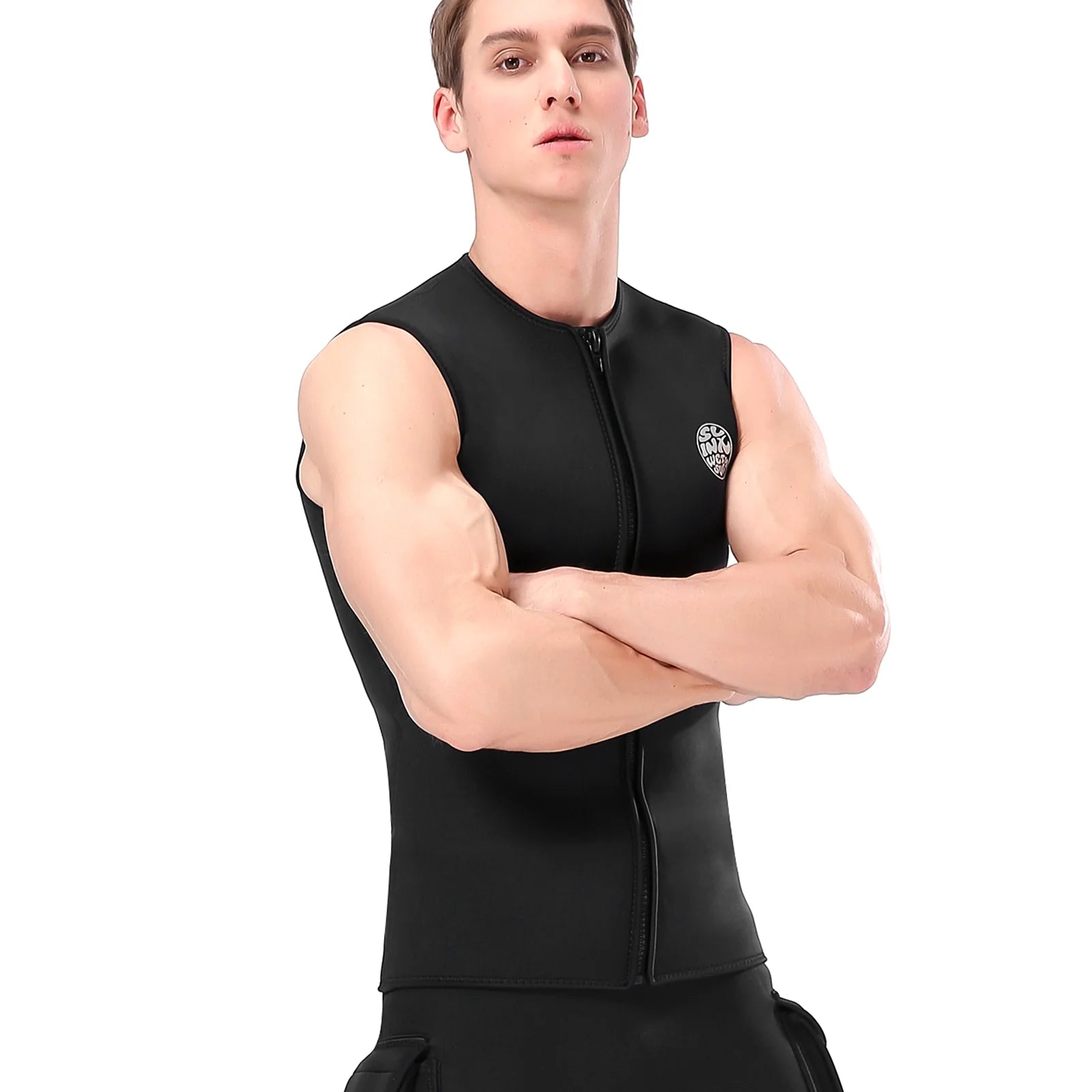 Sleeveless 3mm Neoprene Wetsuit Vest R41663