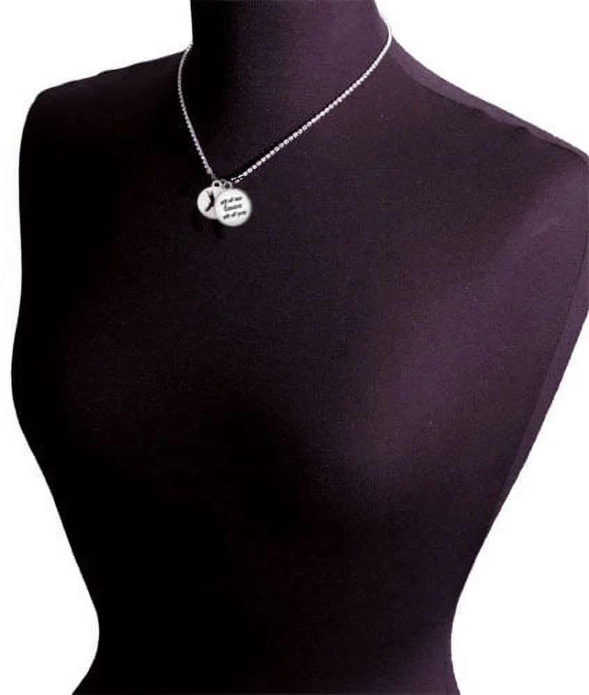 Goldtone Heart Necklace X3673