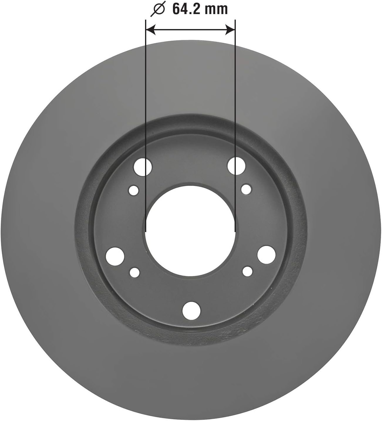 Pack of 2 Brake Rotor Q6922