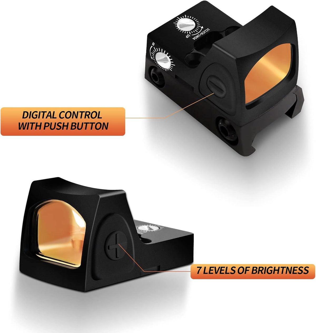 3 MOA Red Dot Sight with Picatinny Mount Plates P246260