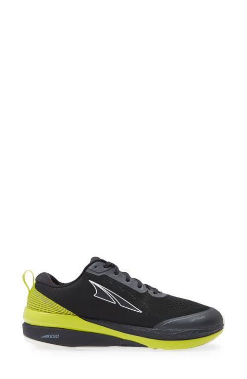 Black/Lime Men's Running Shoes U7490