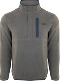 Charcoal/Navy Camp Fleece Pullover S244666