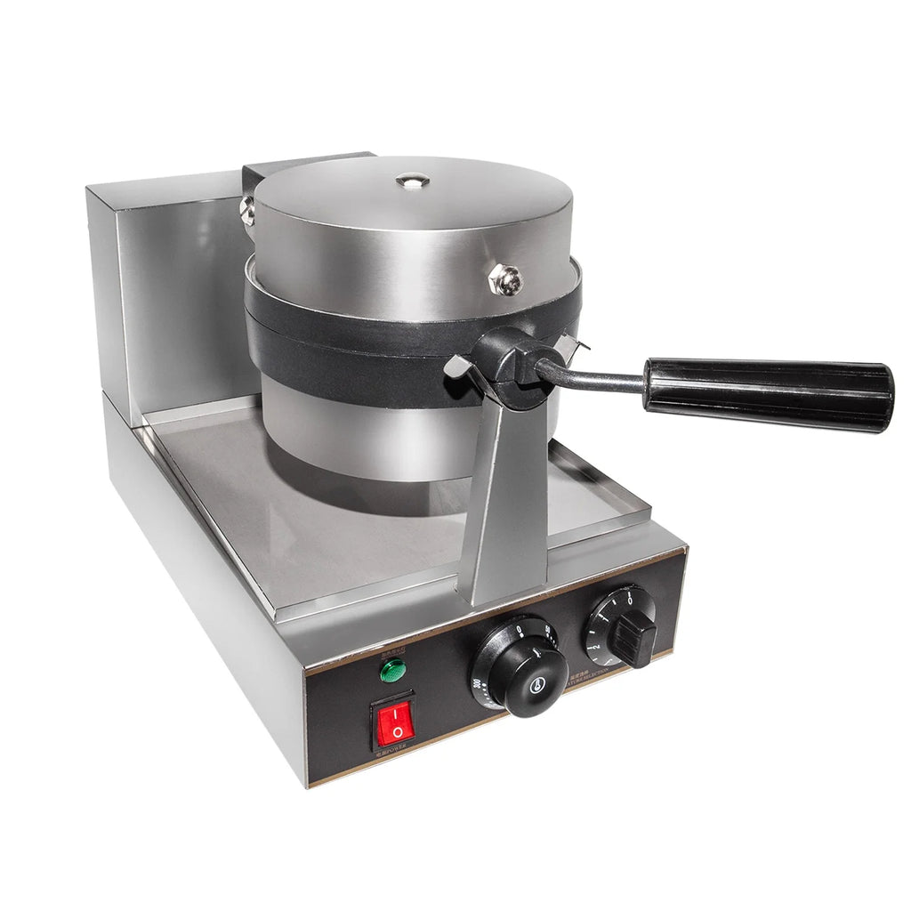 Stainless Steel Commercial Flip Waffle Iron B509