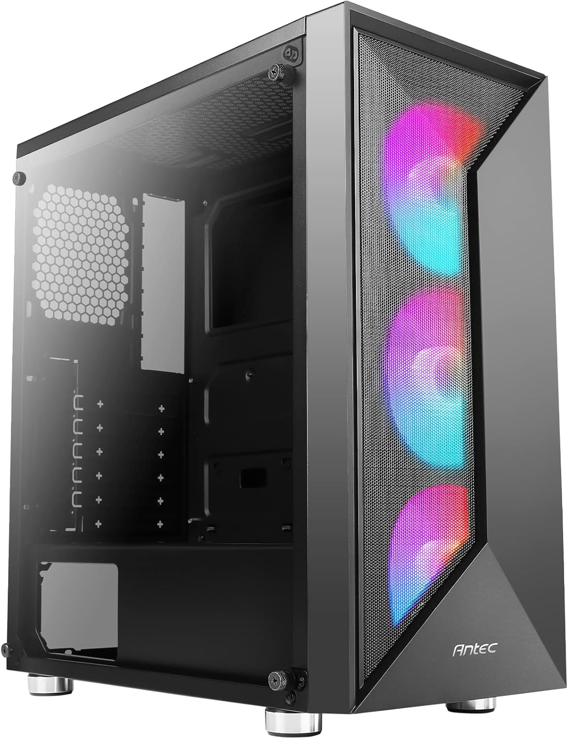 Mid-Tower ATX Gaming Case with Tempered Glass Side Panel and 360 mm Radiator Support G9300