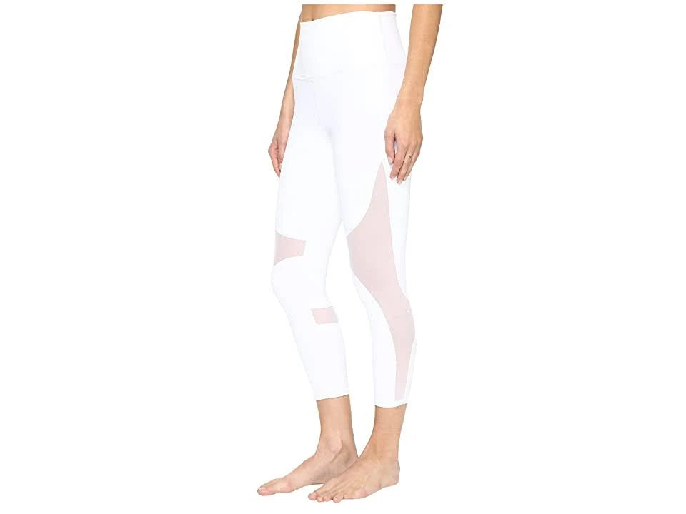 High-Waist Yoga Capris White Xxs X16906