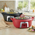6-Qt. Black Slow Cooker H111687