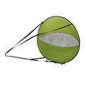 Green Wind Sail Kayak Wind Sail 108x108cm with Transparent Window T6179
