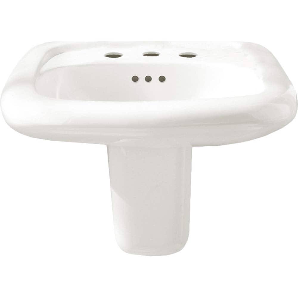 White Bathroom Sink D44577