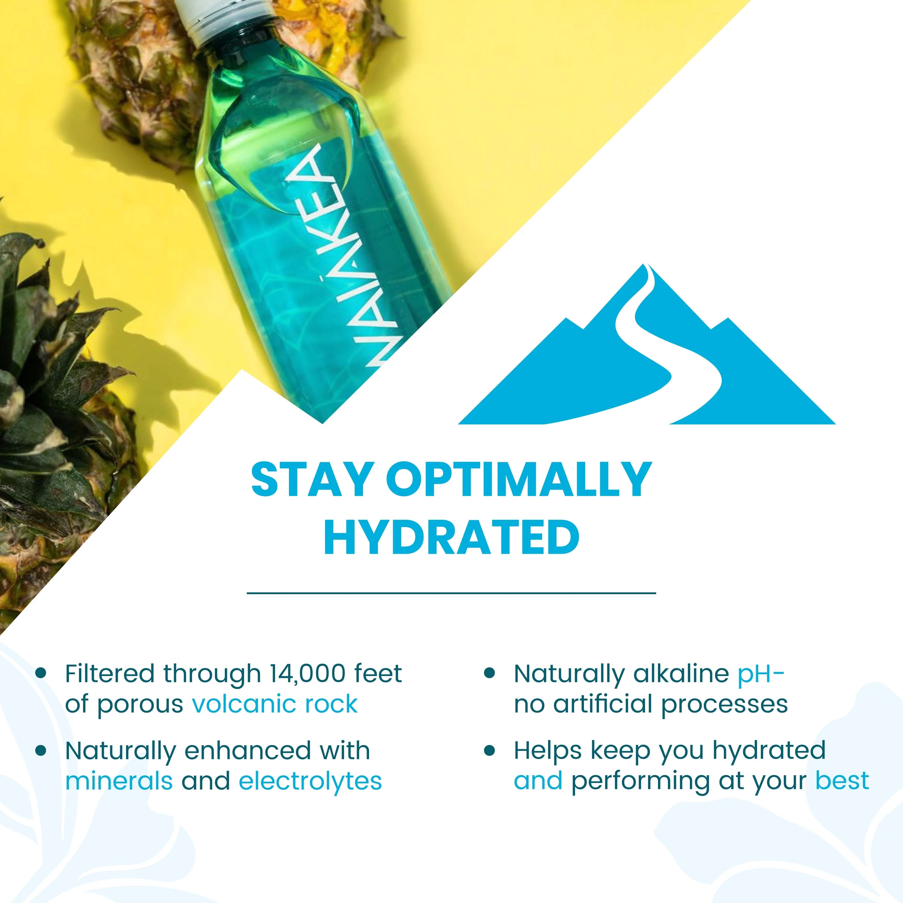 Hawaiian Volcanic Alkaline Water, 33.8 Fl Oz O568266