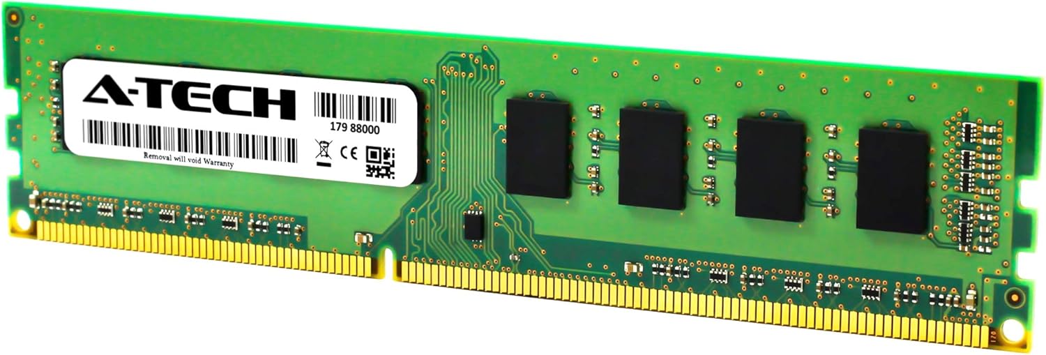 16GB Kit (4x4GB) DDR3 1333 MHz PC3-10600 DIMM Desktop Computer Memory CL9 240-Pin UDIMM Non-ECC Unbuffered G685590
