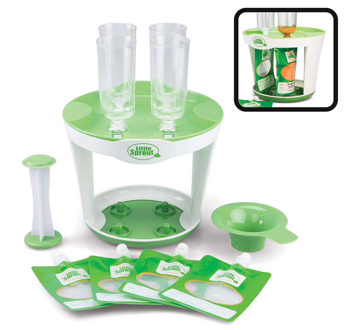 11 Piece Baby Food Maker Set with Pouches W593837