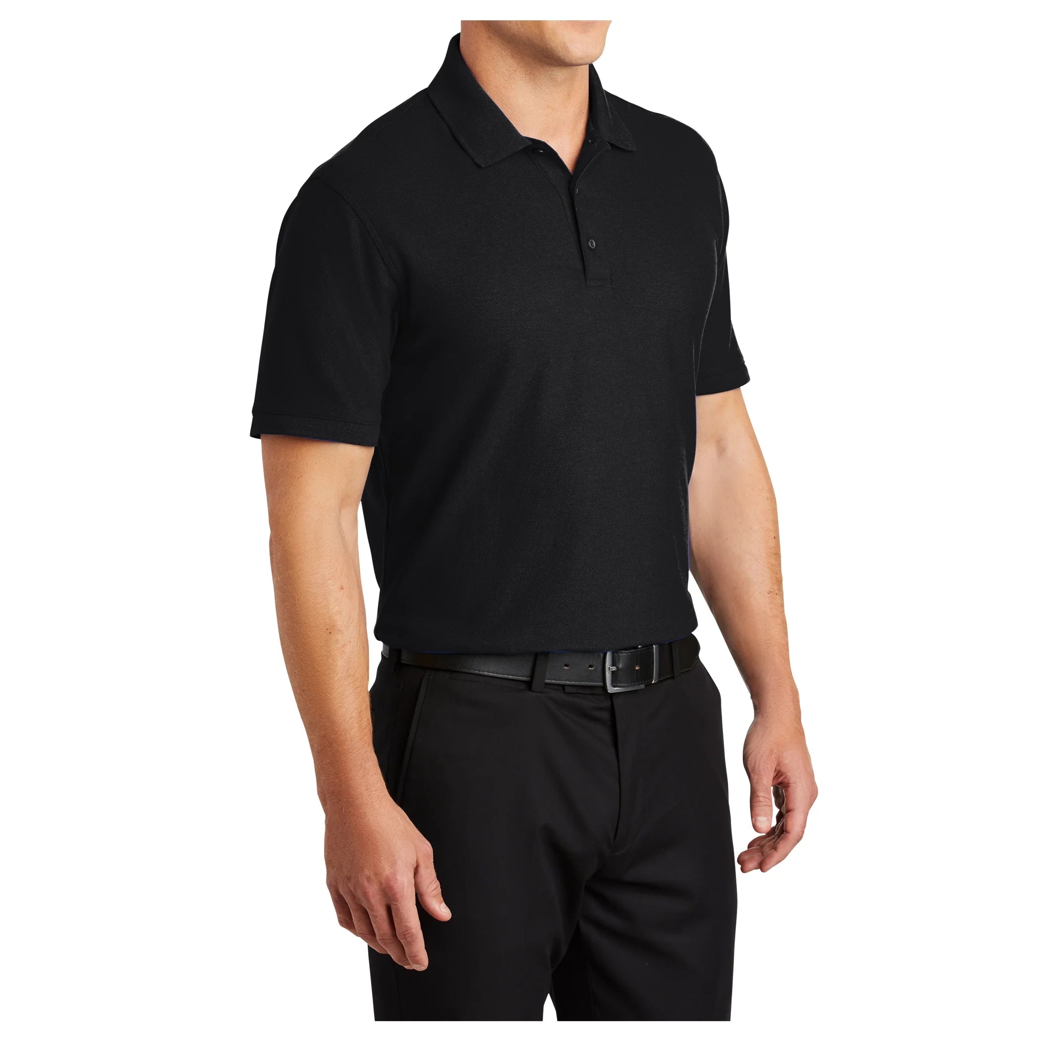Men Short Sleeves Core Classic Polo Deep Black 6X-Large M393