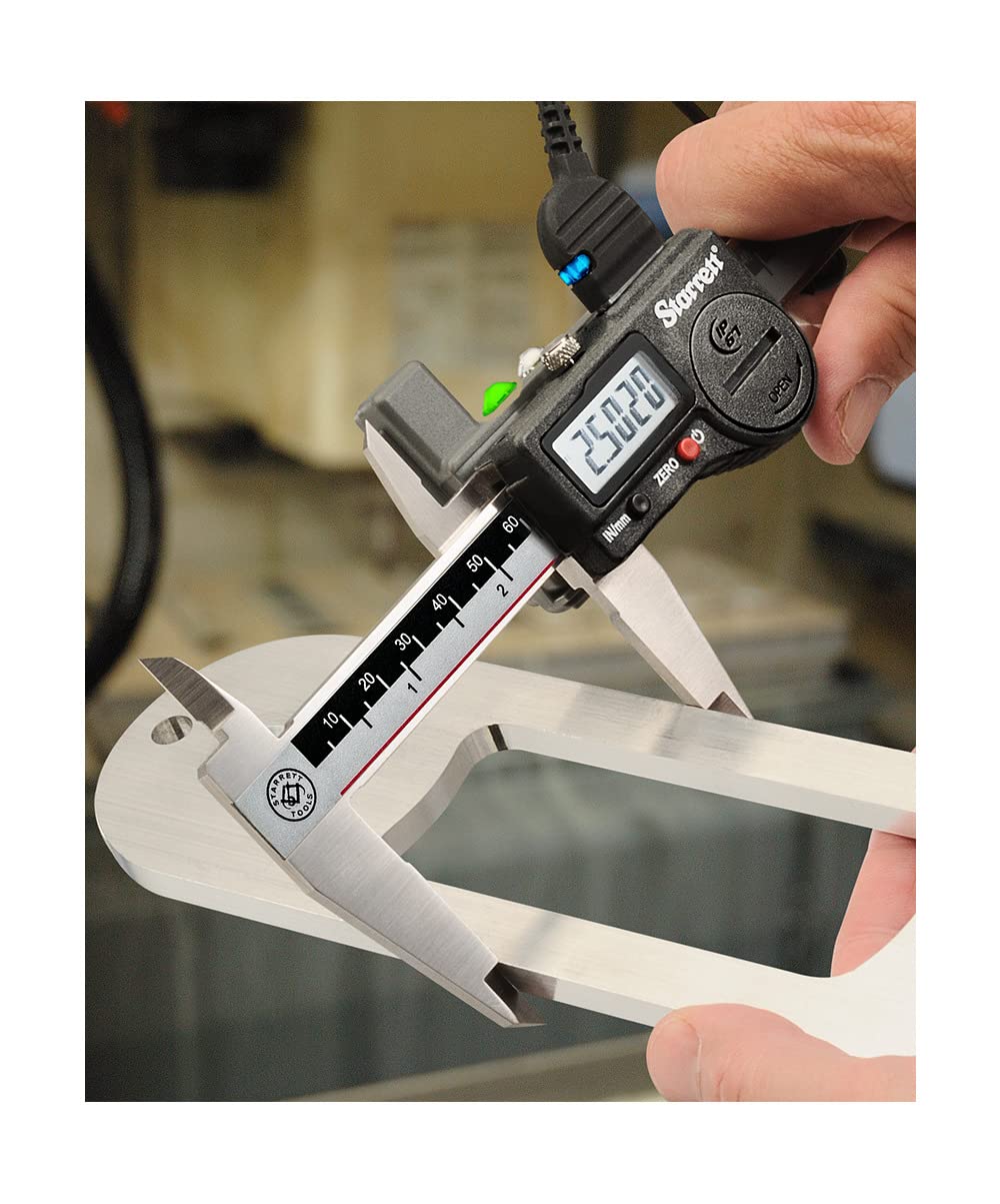 Digital Caliper, Stainless Steel, 0-6 Range C484048