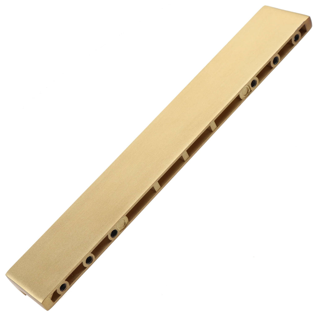 Satin Gold Contemporary Cabinet Finger Pulls (10-Pack) R619921