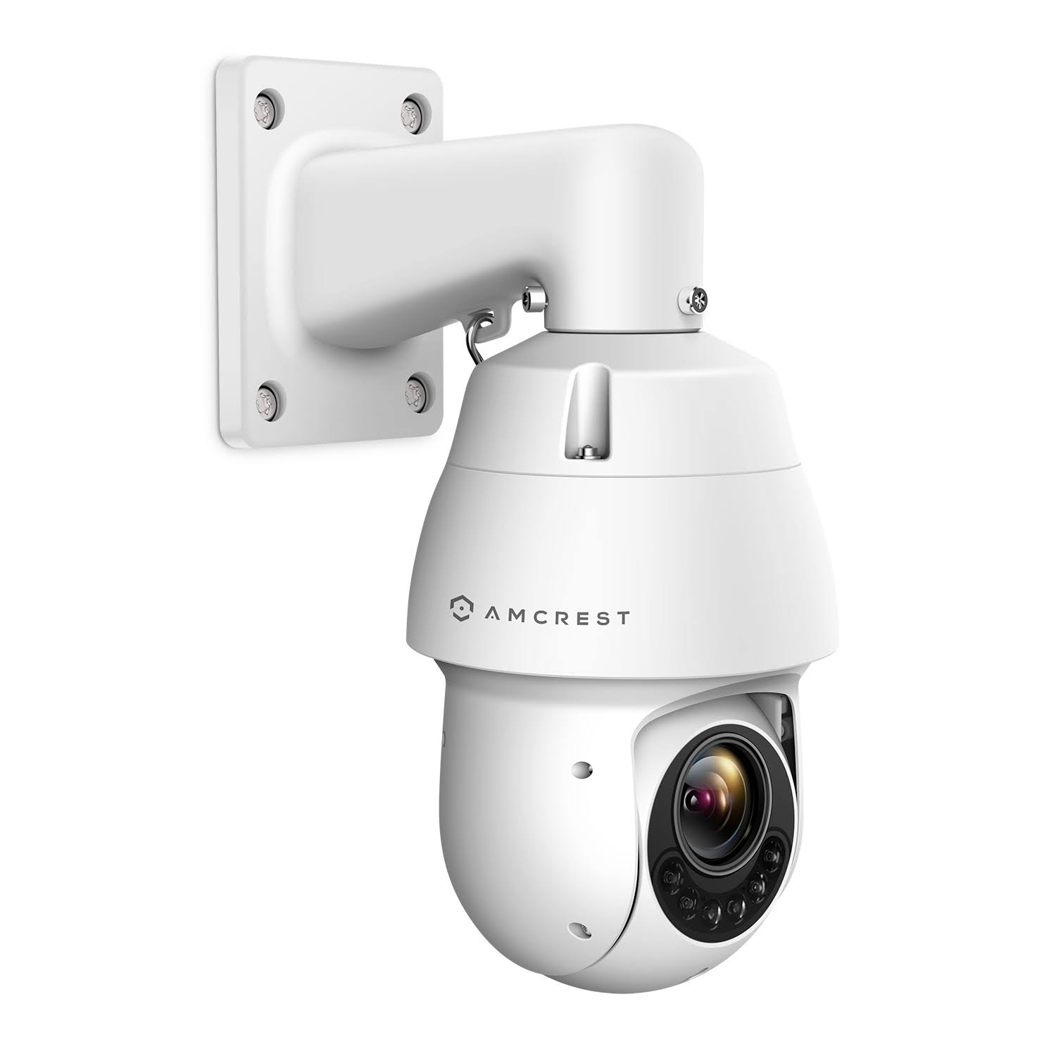 4MP PTZ 12x Optical Zoom Outdoor PoE IP Camera Speed Dome - White X980260