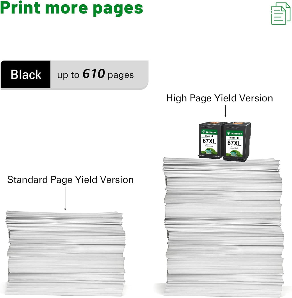 2 Black Remanufactured Ink Cartridge Pack of 2 S3232