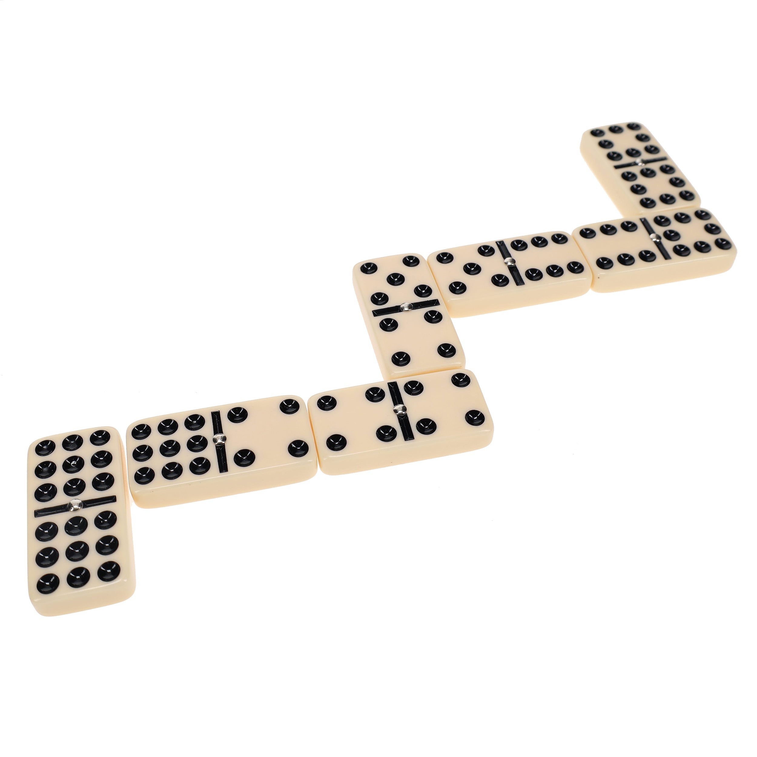 Double Nine Dominoes Ivory Tiles T14720