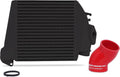 Top-Mount Intercooler Kit Silver Cooler Black Hose F77492