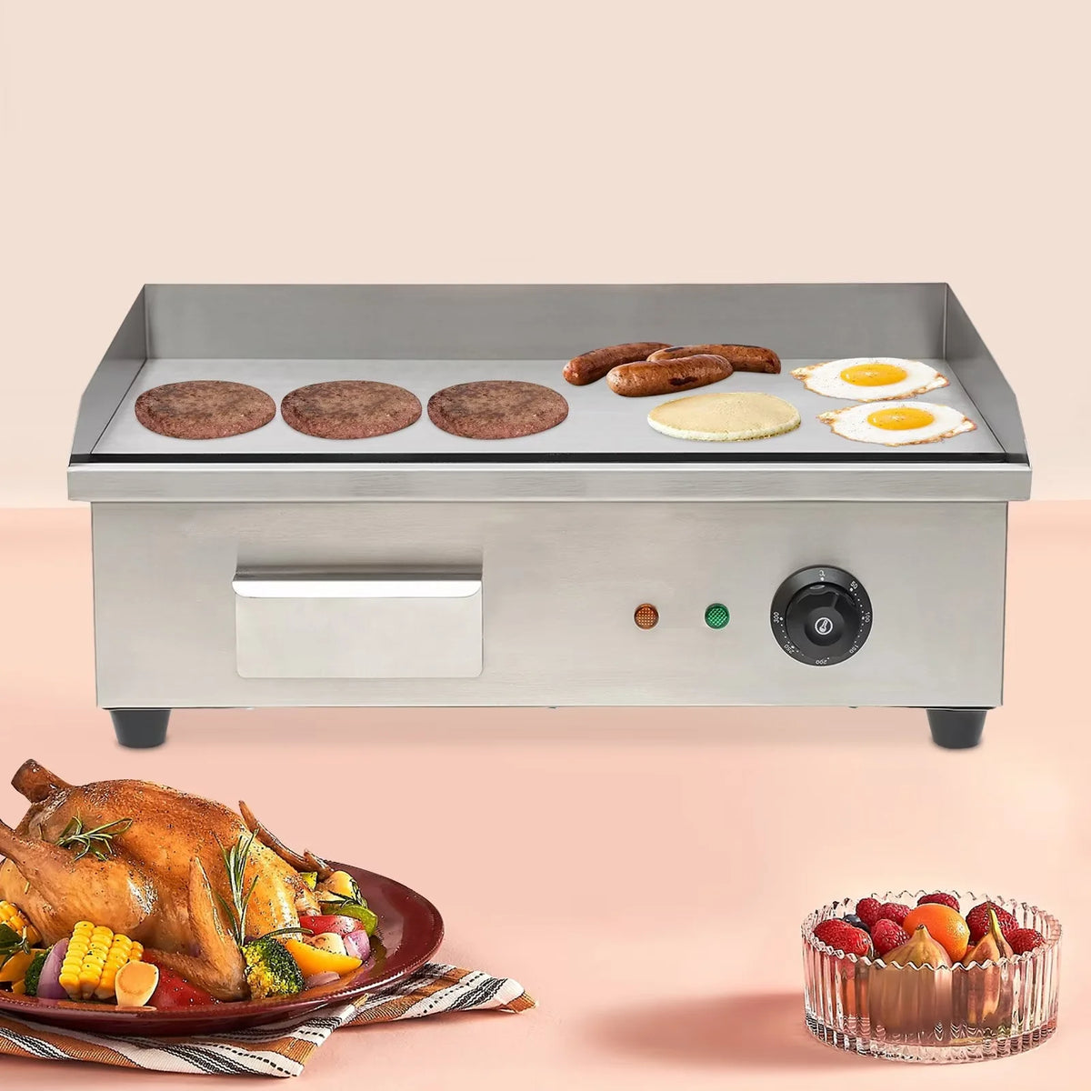 3000W Electric Griddle Cooktop N14752