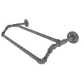 Matte Gray 36 inch Double Towel Bar L1872