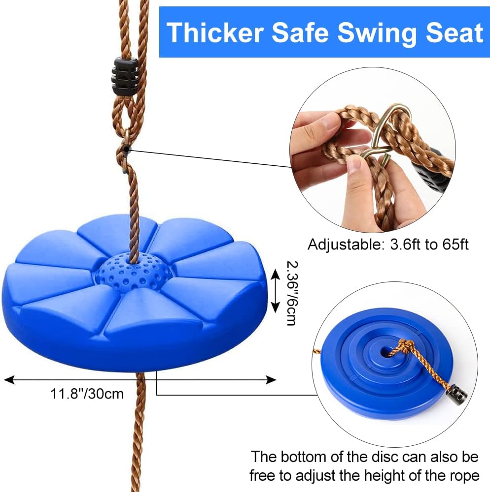 98Ft Zip Line Trolley Kit with Handle and Seat W4149