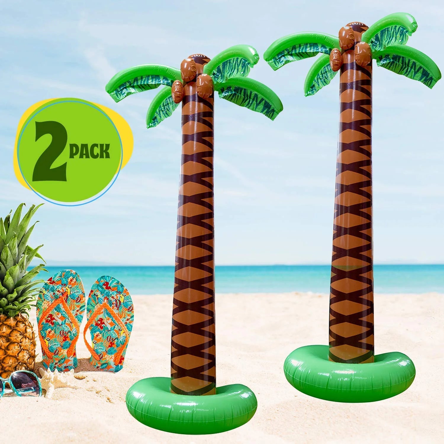 Giant Inflatable Palm Tree, 2 Pack Y169
