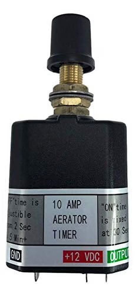 12V Boat Aerator Livewell Timer 10Amp Toggle Adjustable K38519