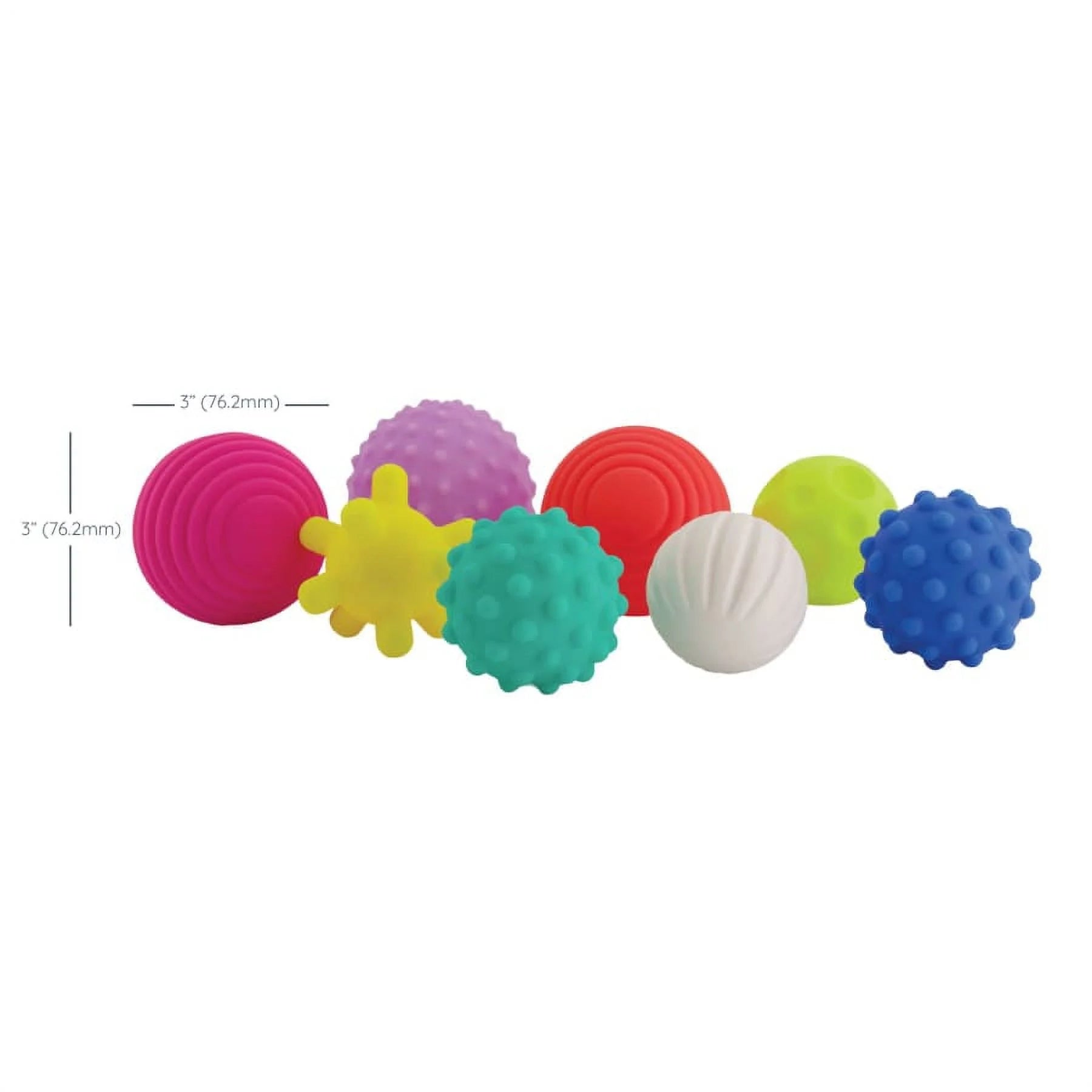 20 Pc Multicolor Sensory Balls Blocks Set B230251