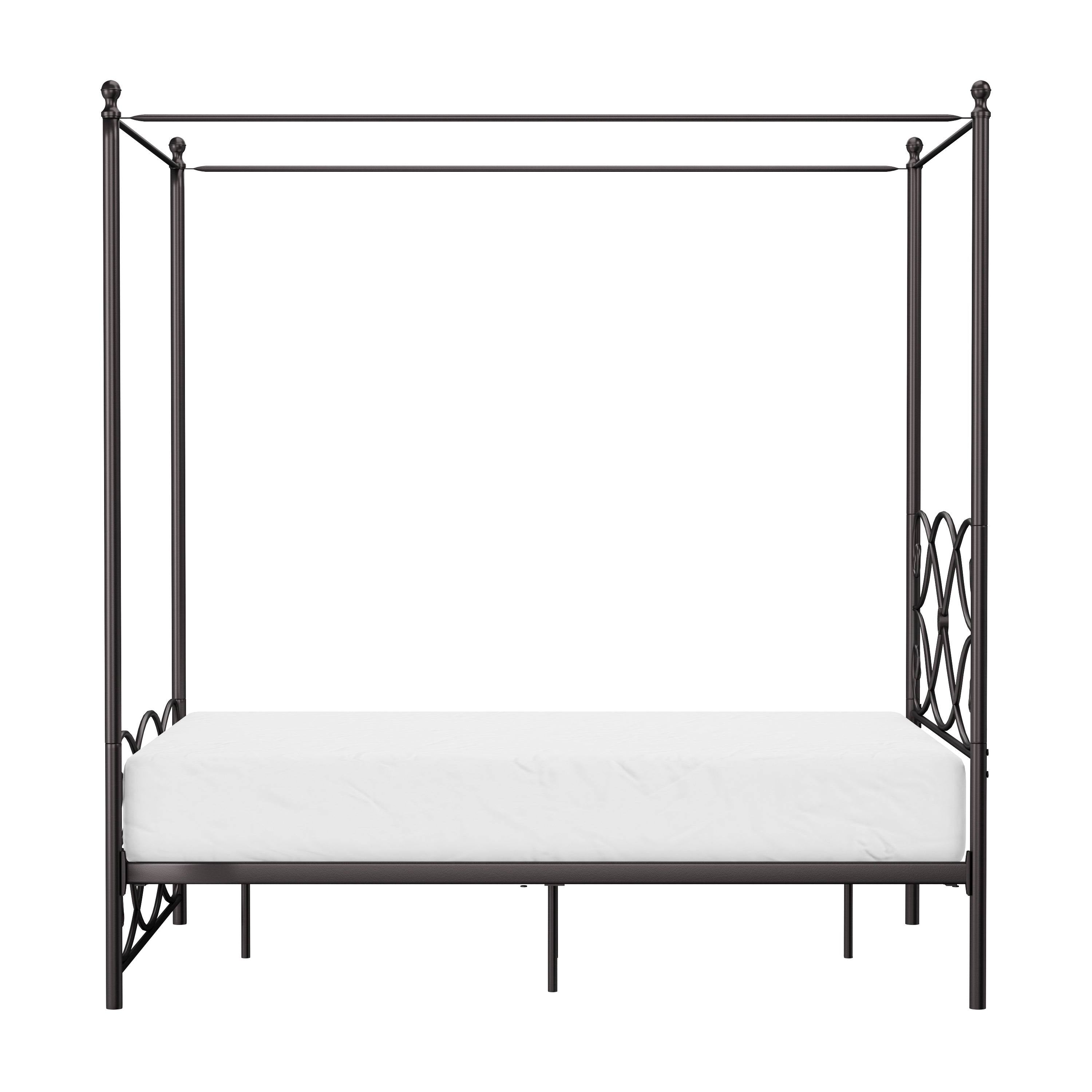 Oiled Bronze Metal Canopy Bed - Full N9928
