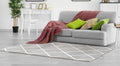 Gray 7'10x10'6 Area Rug F11516