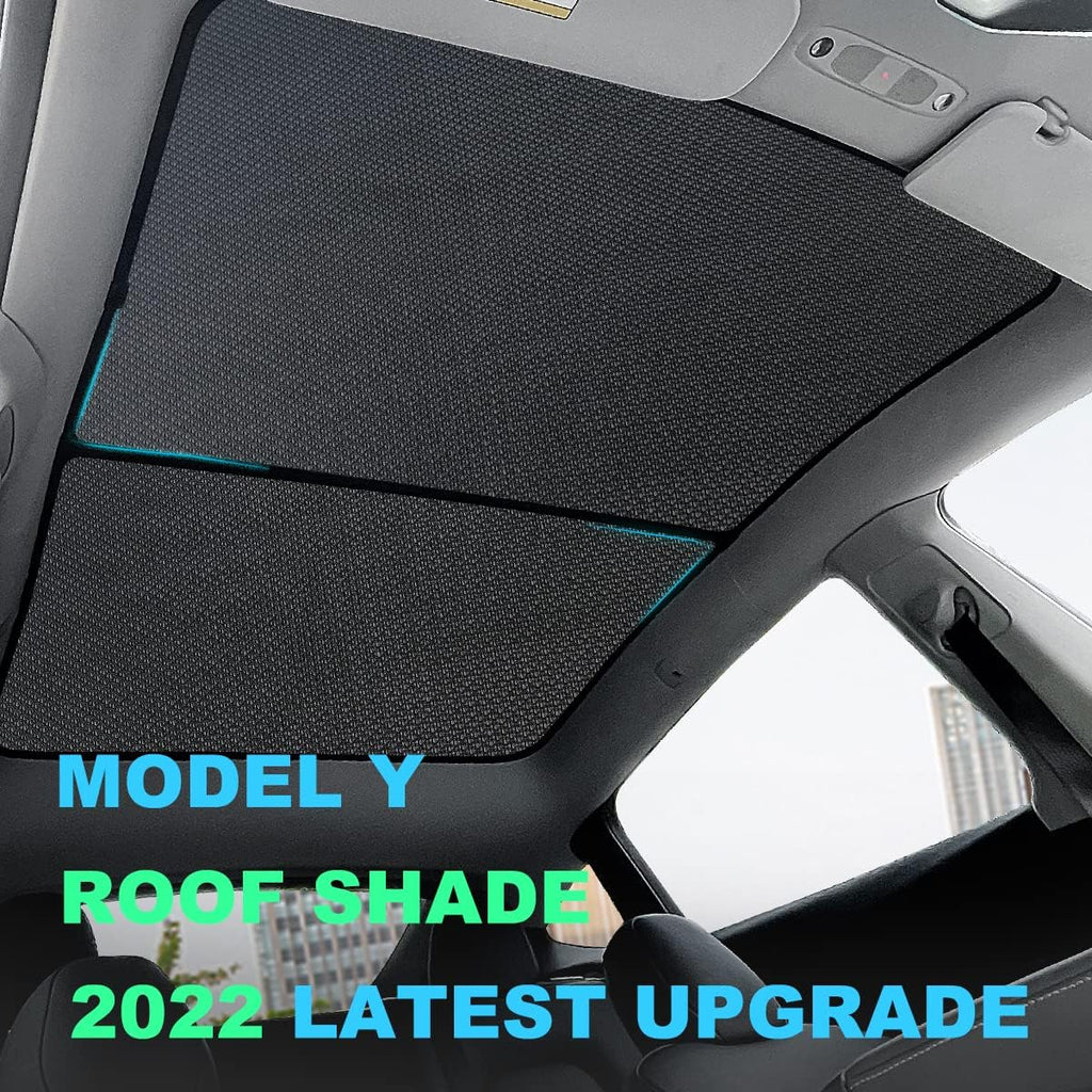 Tesla Model Y Sunshade Roof Sunroof Shade Pack of 2 D7025