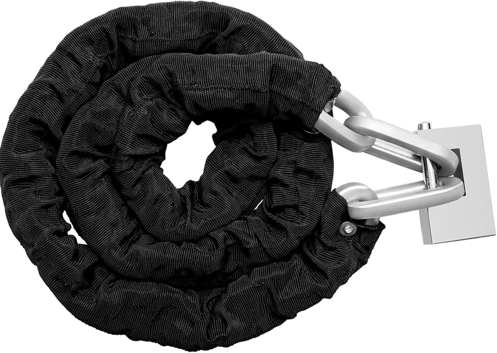 Heavy Duty Case-Hardened Security Chain and Lock Kit with 3 Keys Z681