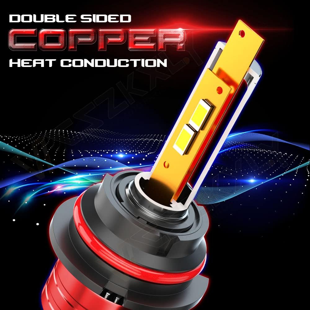 9007 HB5 LED Headlight Bulb Conversion Kit, Dual Beam, 6500K Cool White, 2-Pack V2829