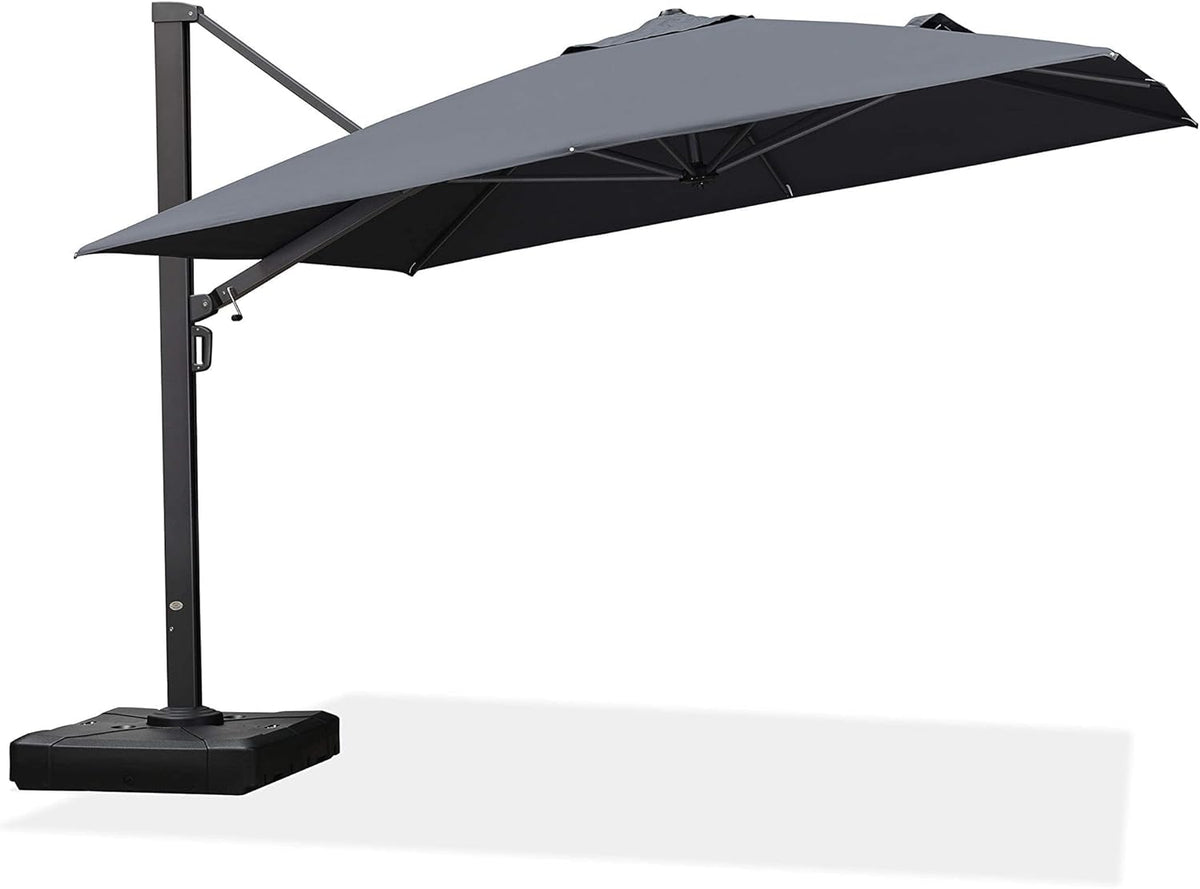 Grey Offset Patio Umbrella Y94841