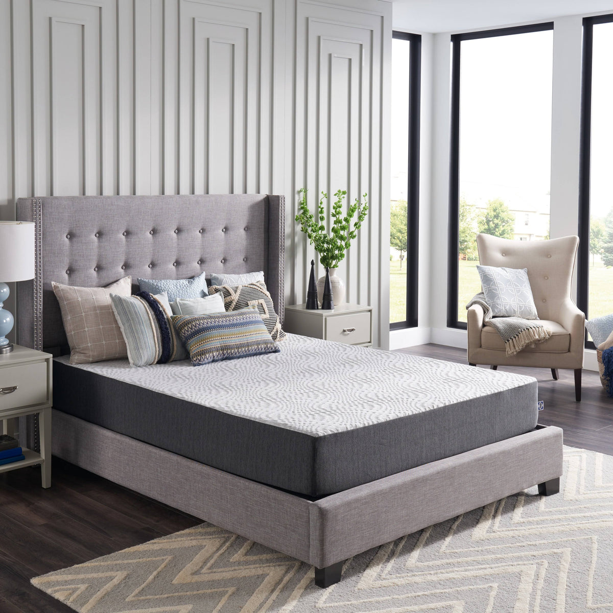 California King Medium Memory Foam Mattress G119320