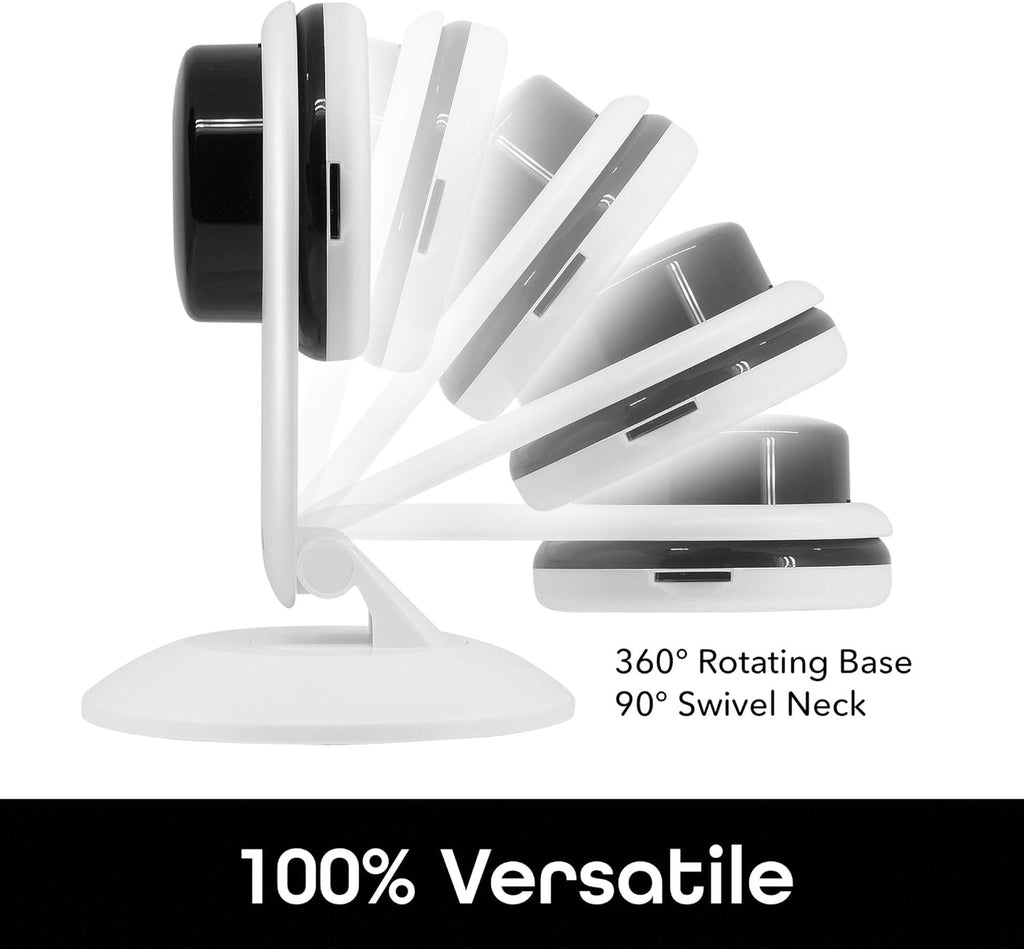 White 1080p Indoor Smart Security Camera 2 Pack K979