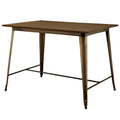Industrial Counter Height Dining Table - Brown S495