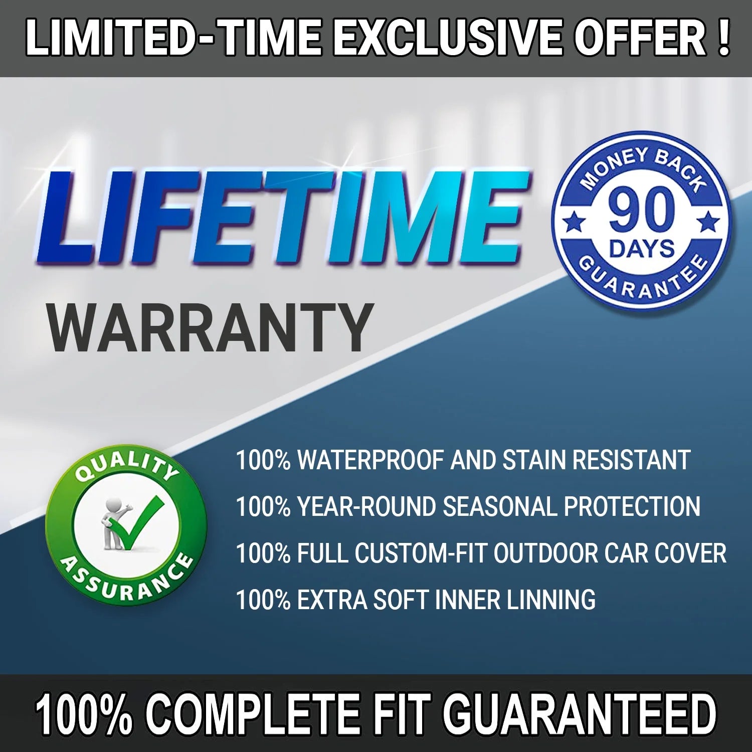 Waterproof Custom Car Cover for Subaru Legacy Sedan I79633